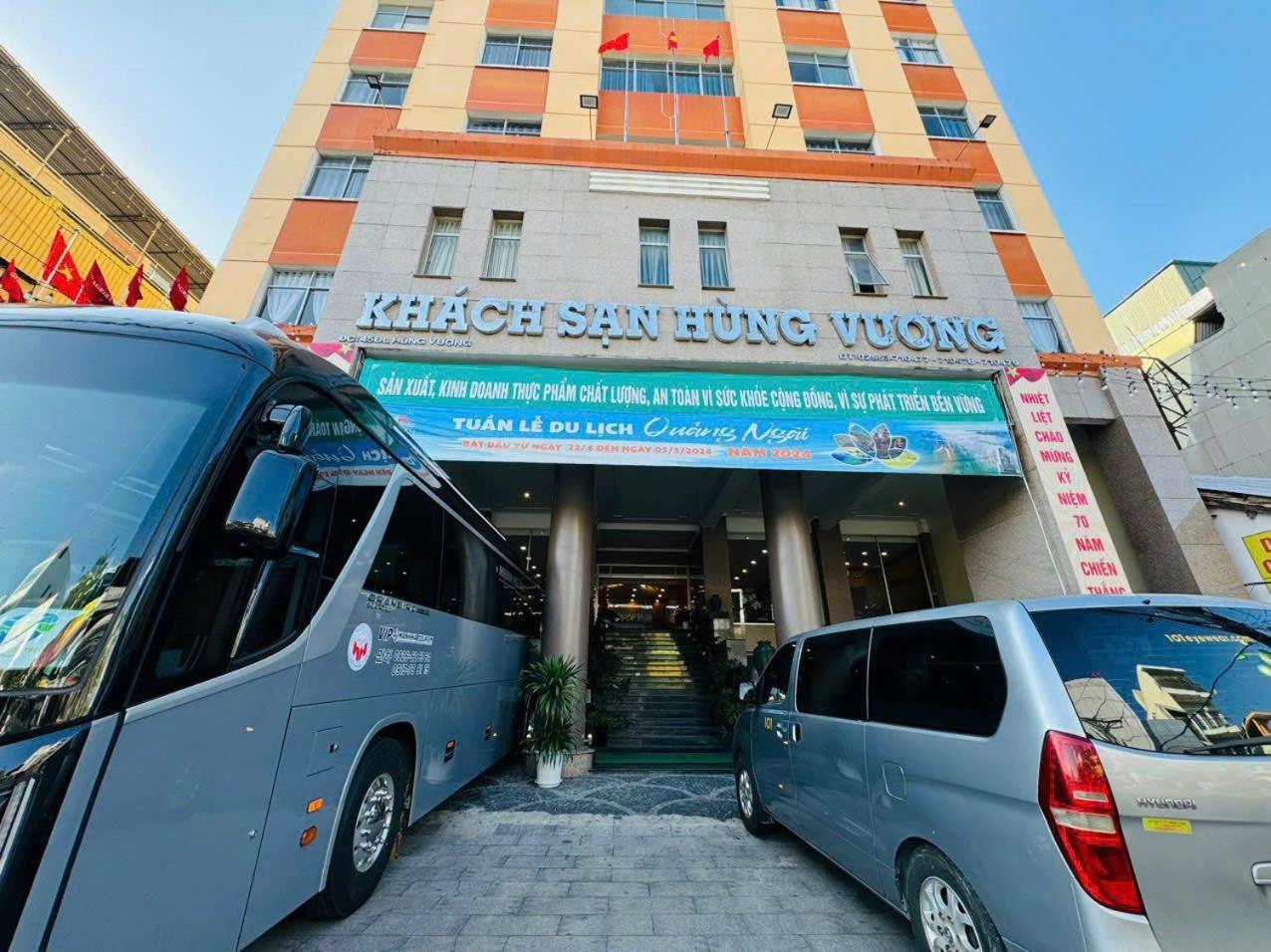 Hotel Khach San Hung Vuong Quang Ngai Esterno foto